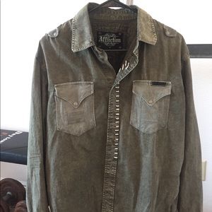 Affliction Button up